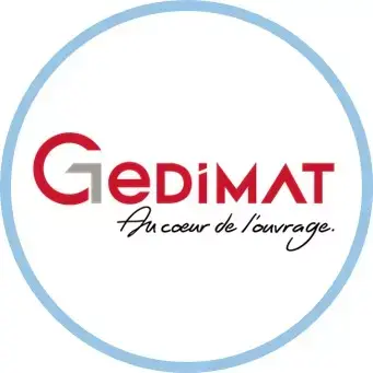 Logo de notre client Gedimat