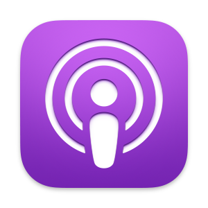 Icone de la plateforme Apple Podcasts